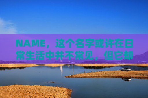 NAME,这个名字或许在日常生活中并不常见,但它却在某些领域里扮演着重要的角色。今天,让我们一起来探索这个名字背后的故事和意义